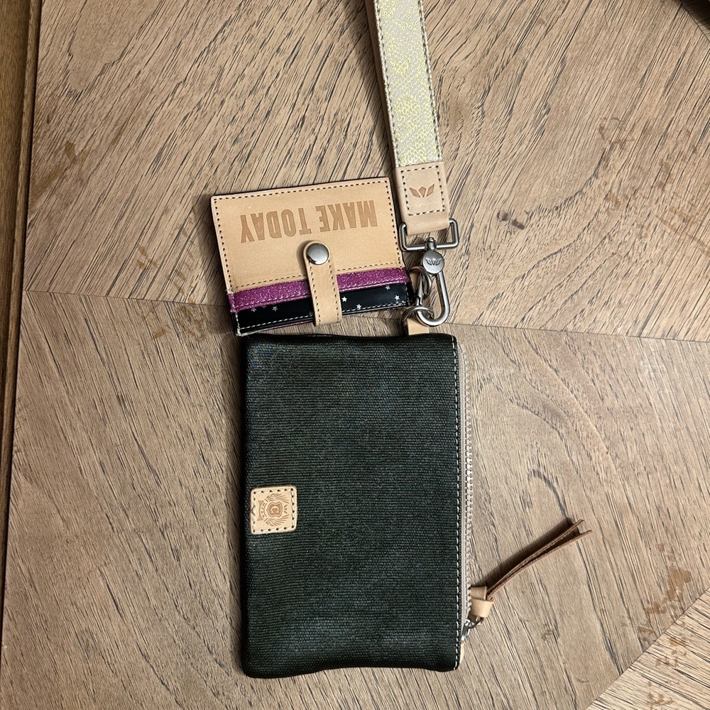 Consuela NWOT Zack Combi Wristlet